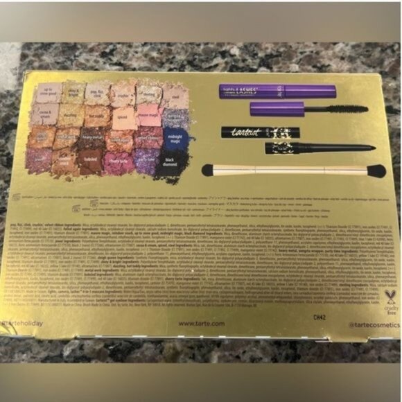 NIB TARTE LIMITED EDITION WINTER WONDERLAND LUXE EYESHADOW PALETTE AND MINIS SET - Picture 6 of 15